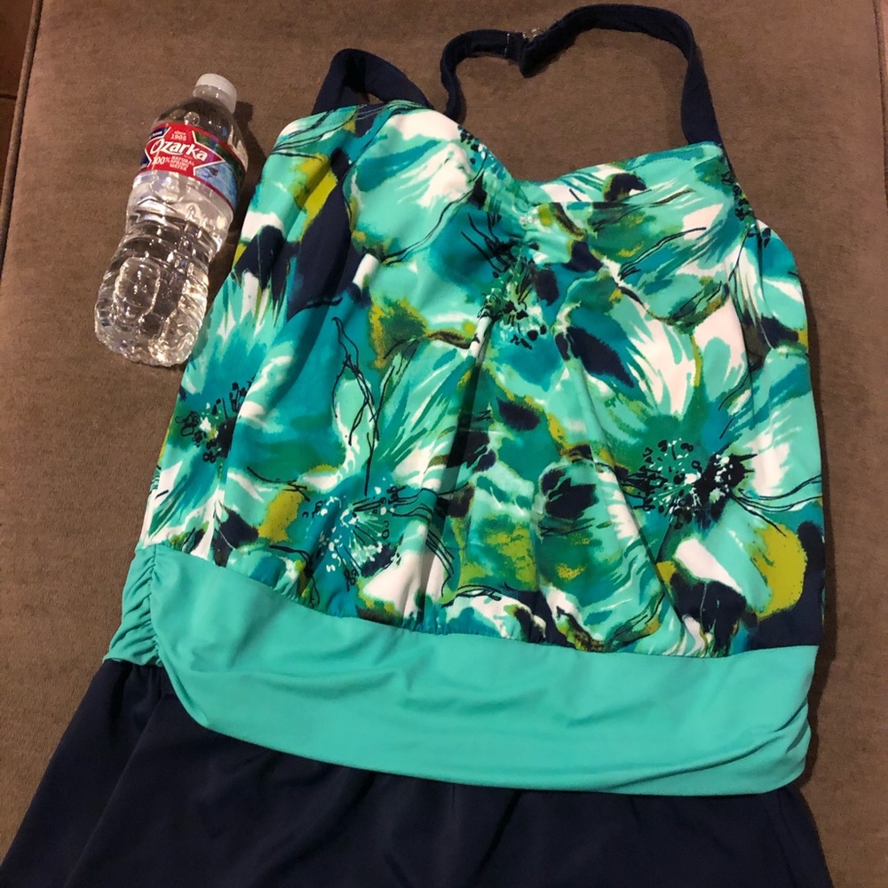 Beautiful One Piece Islander Swim Suit
